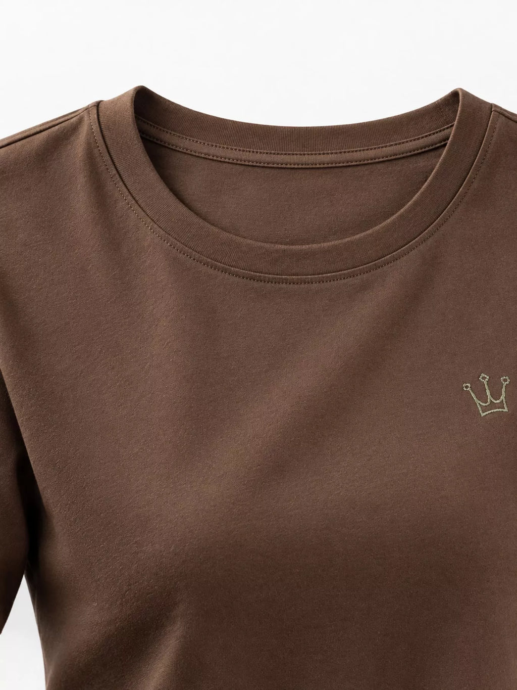 Full Size Crown Long Sleeve T-Shirt Plus Size
