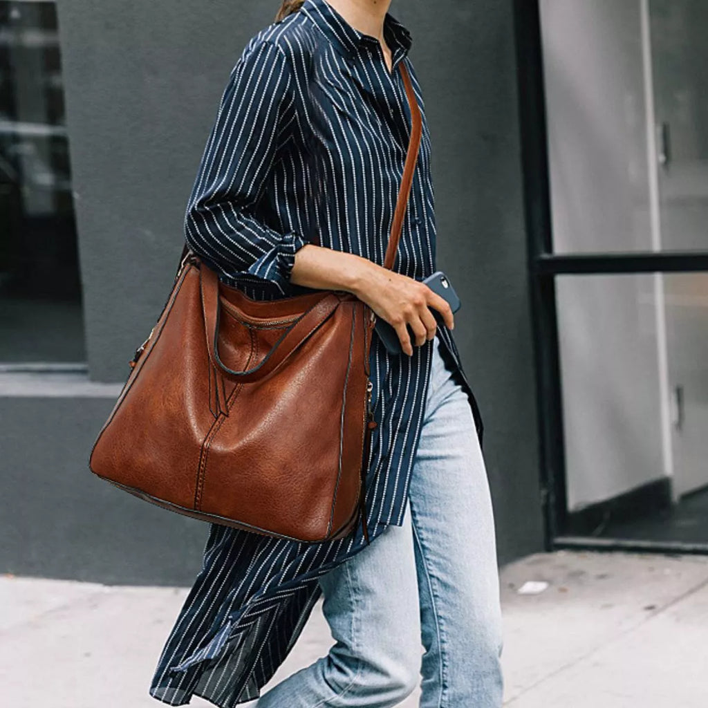 PU Leather Crossbody Bag