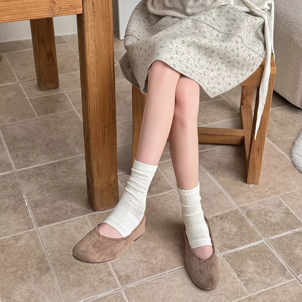Stirrup Textured Socks