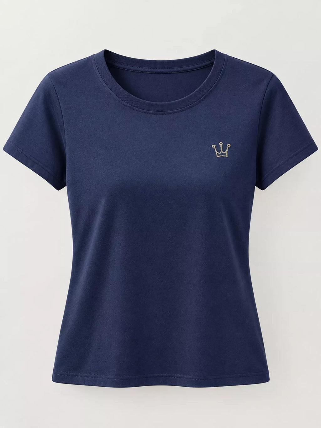 Full Size Crown Long Sleeve T-Shirt Plus Size