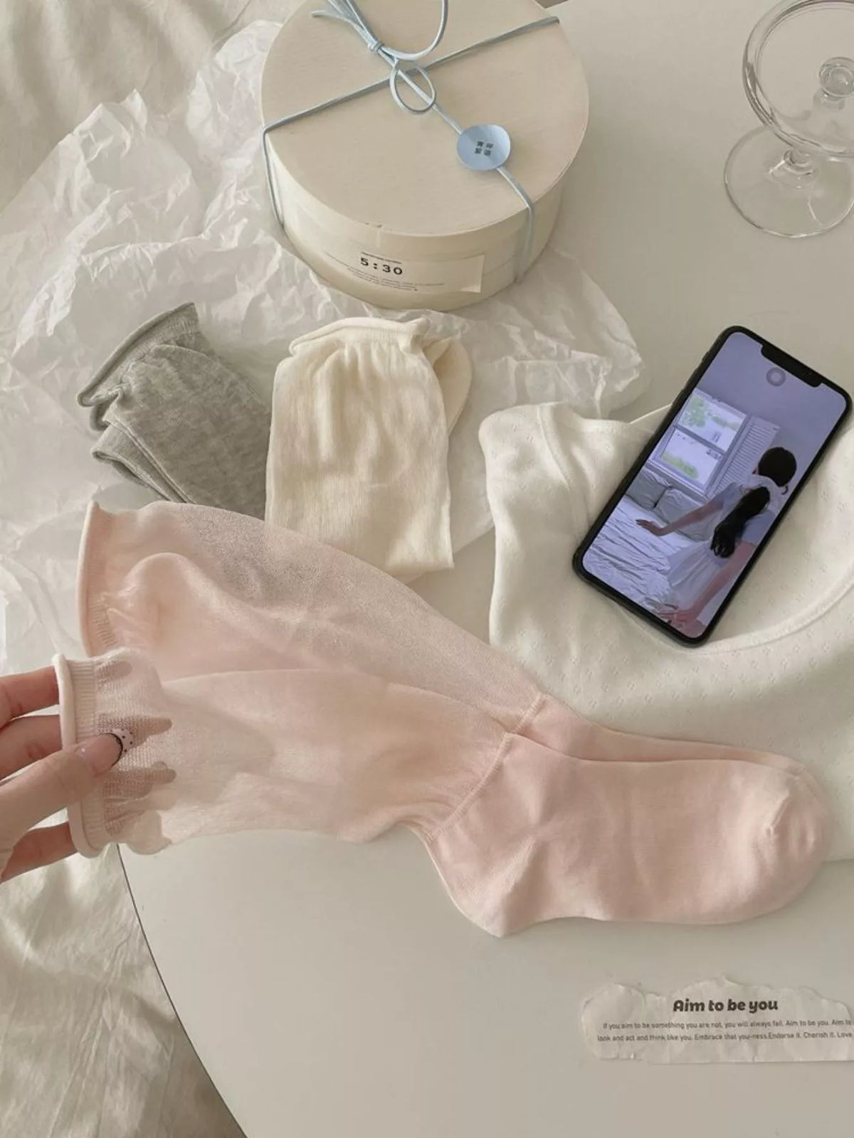 Breathable Crew Socks