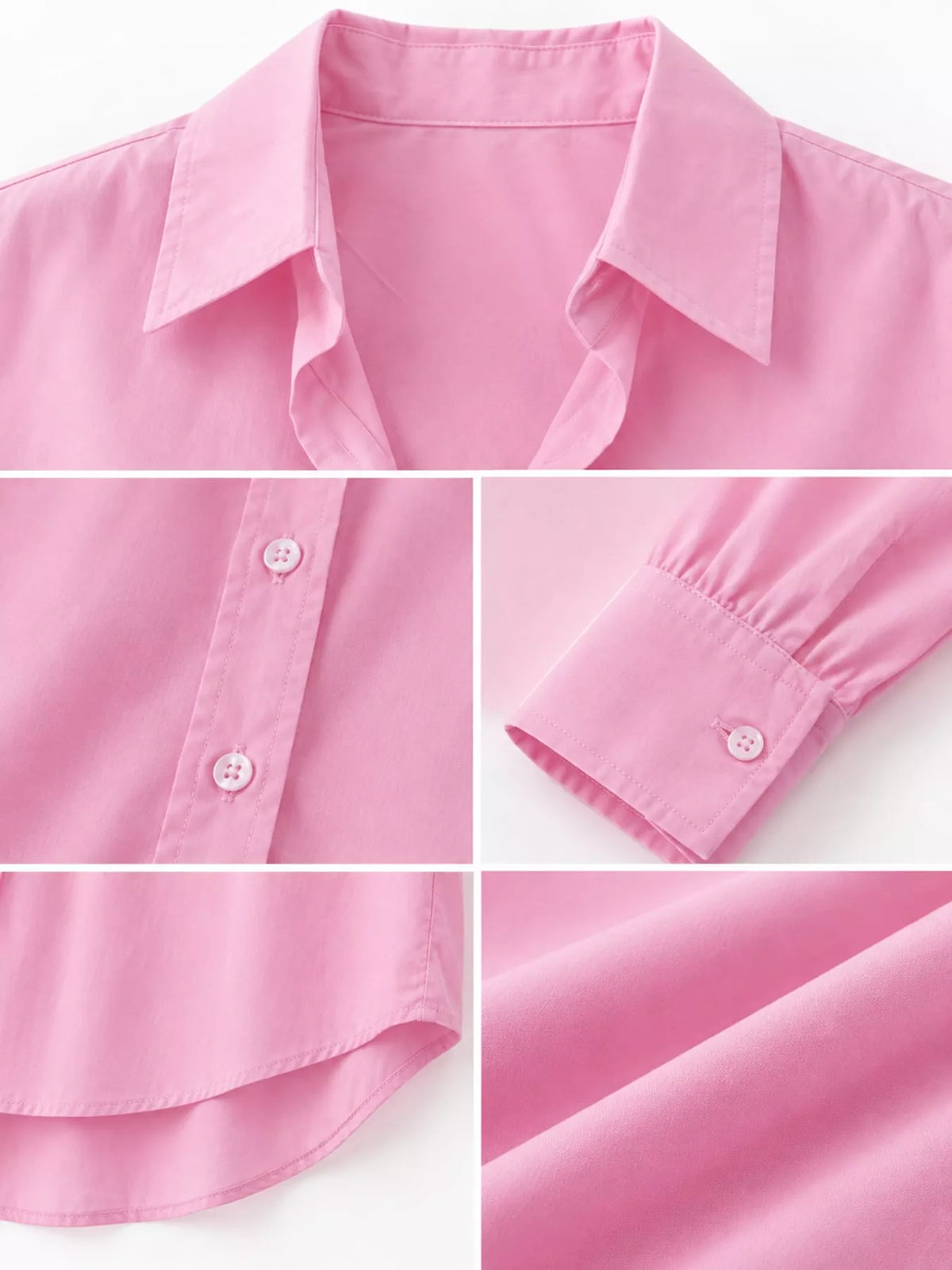 Full Size Oversized Button-Down Long Sleeve Shirt Plus Size