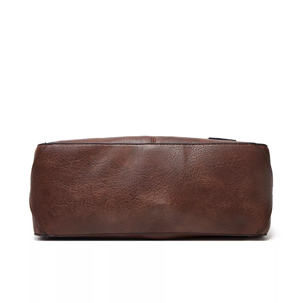 PU Leather Hobo Shoulder Bag